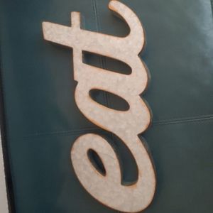 Eat decor sign